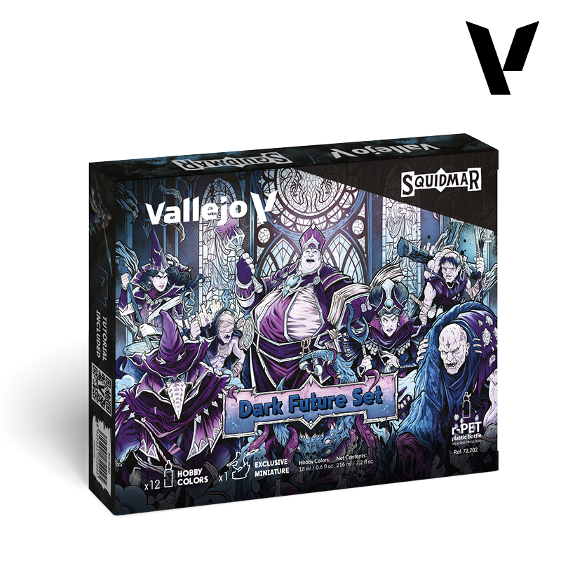 Vallejo Squidmar Dark Future Paint Set