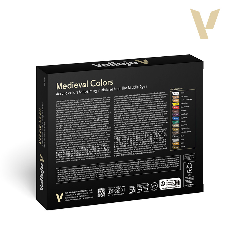 70.142 Medieval Colors Set - Image 3
