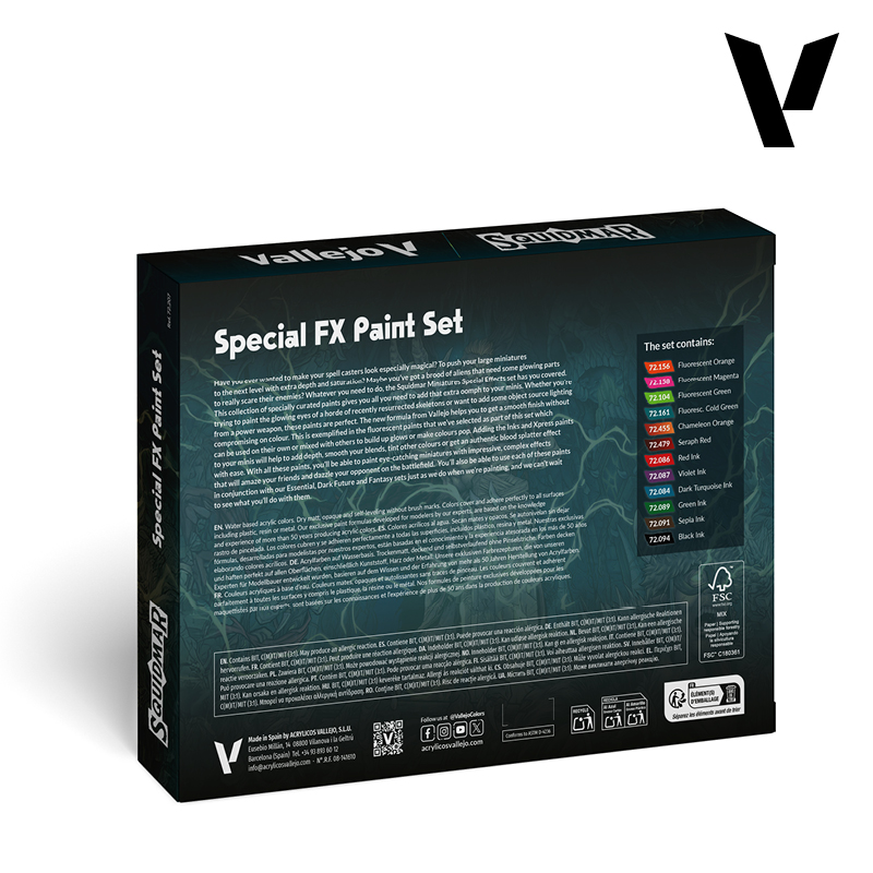 Vallejo Squidmar Special FX Paint Set - Image 2