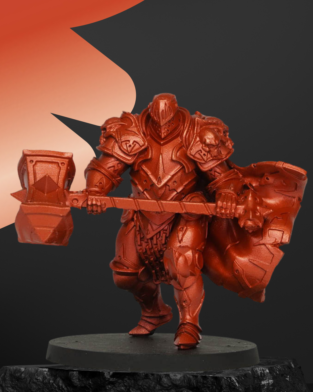 77.125 Forged Red Model