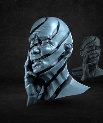 Spiraling Bust