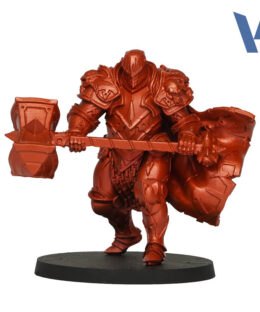 77.125 Forged Red Base Figure