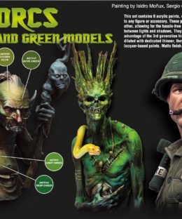 Alternative view of AK orcs and green models