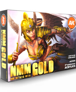 AK Non Metallic Gold Set