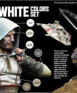 Alternative view of AK White Colors Set