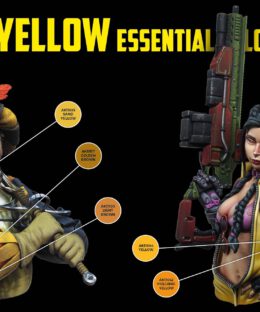 Alternative view of AK Yellow Essential Colors Set