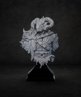 Dreadscale Raider Bust