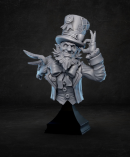 Mr Fancyhat Bust
