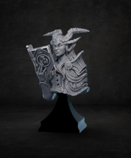 Master Invoker Tiefling Bust