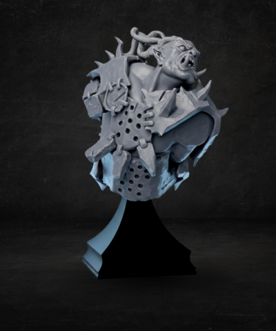 Overlord Orc Warchief Bust