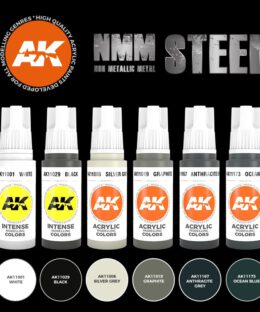 Alternative view of AK Non Metallic Metal Steel Set
