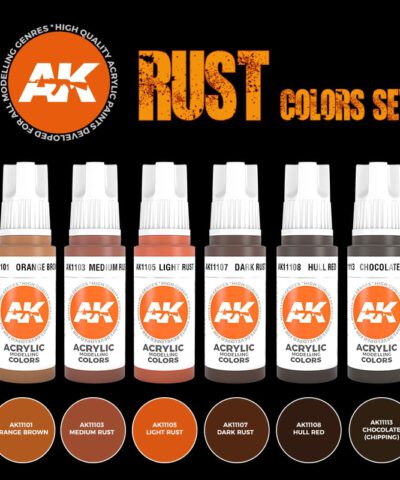 Alternative view of AK Rust Colors Set