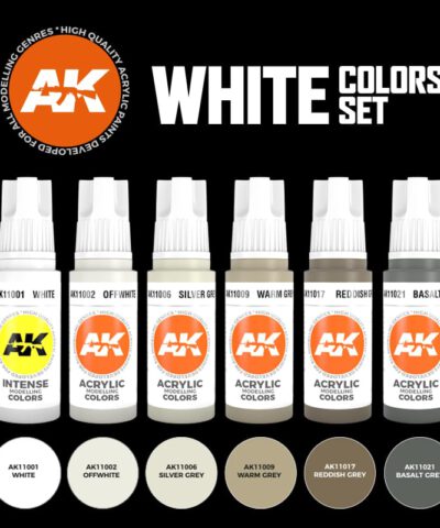 Alternative view of AK White Colors Set