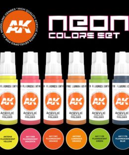 Alternative view of AK Neon Color Set