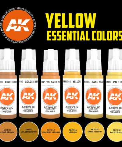 Alternative view of AK Yellow Essential Colors Set