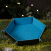 dice tray aqua blue