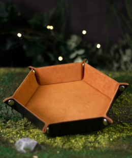 Dice Tray Caramel Camel