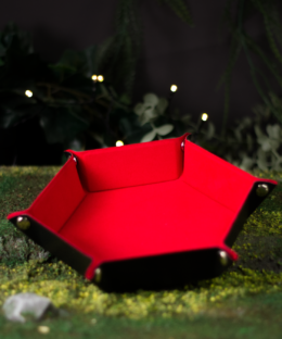 dice tray rood