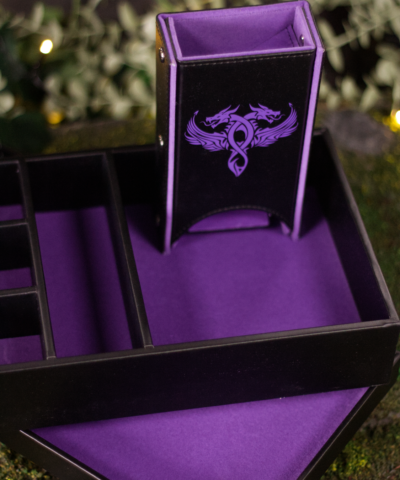luxe dicebox paars