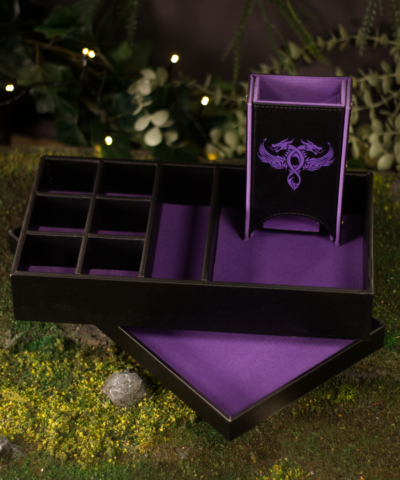 luxe dicebox paars