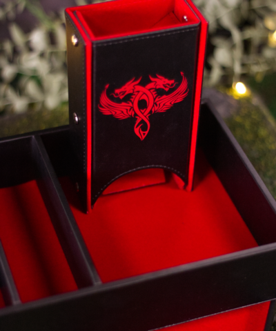 luxe dicebox rood