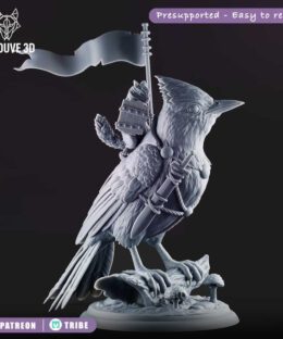 Blue Jay and Chipmunk Rider