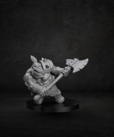 Dwarven Barbarian