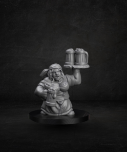 Dwarven Barmaid
