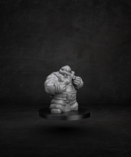 Dwarven Brawling Santa