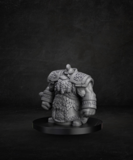 Dwarven Infantry Bare Handed