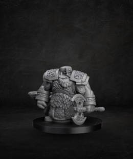 Dwarven Infantry One-Handed Axe