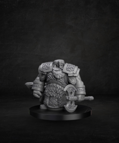 Dwarven Infantry One-Handed Axe