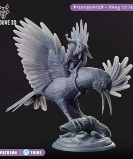 Giant Hoopoe and Shrew Rider