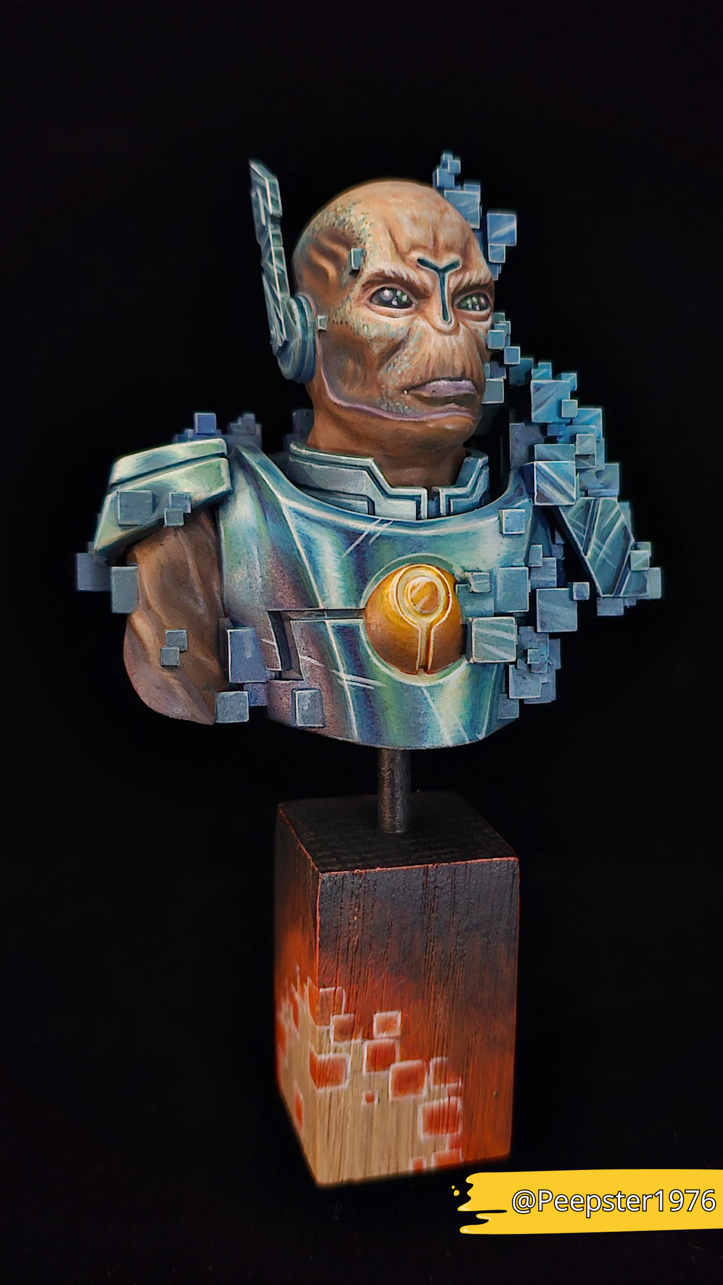 Warrior of the Greater Good - Digital Glitch - Image 2