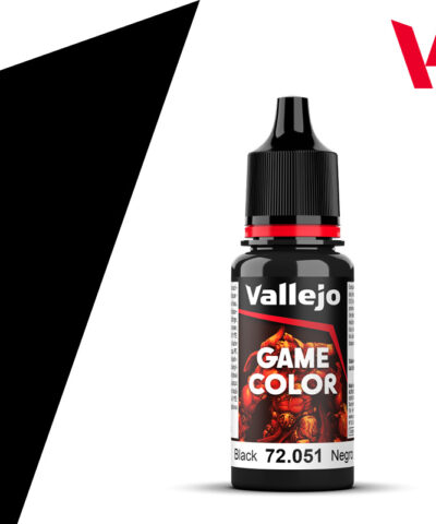 72.051 Black Vallejo Game Color