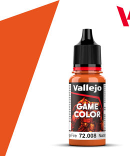 72.008 Orange Fire Vallejo Game Color