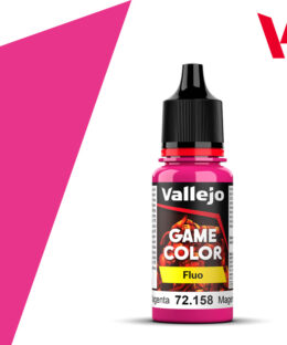 72.158 Fluorescent Magenta Vallejo Game Color