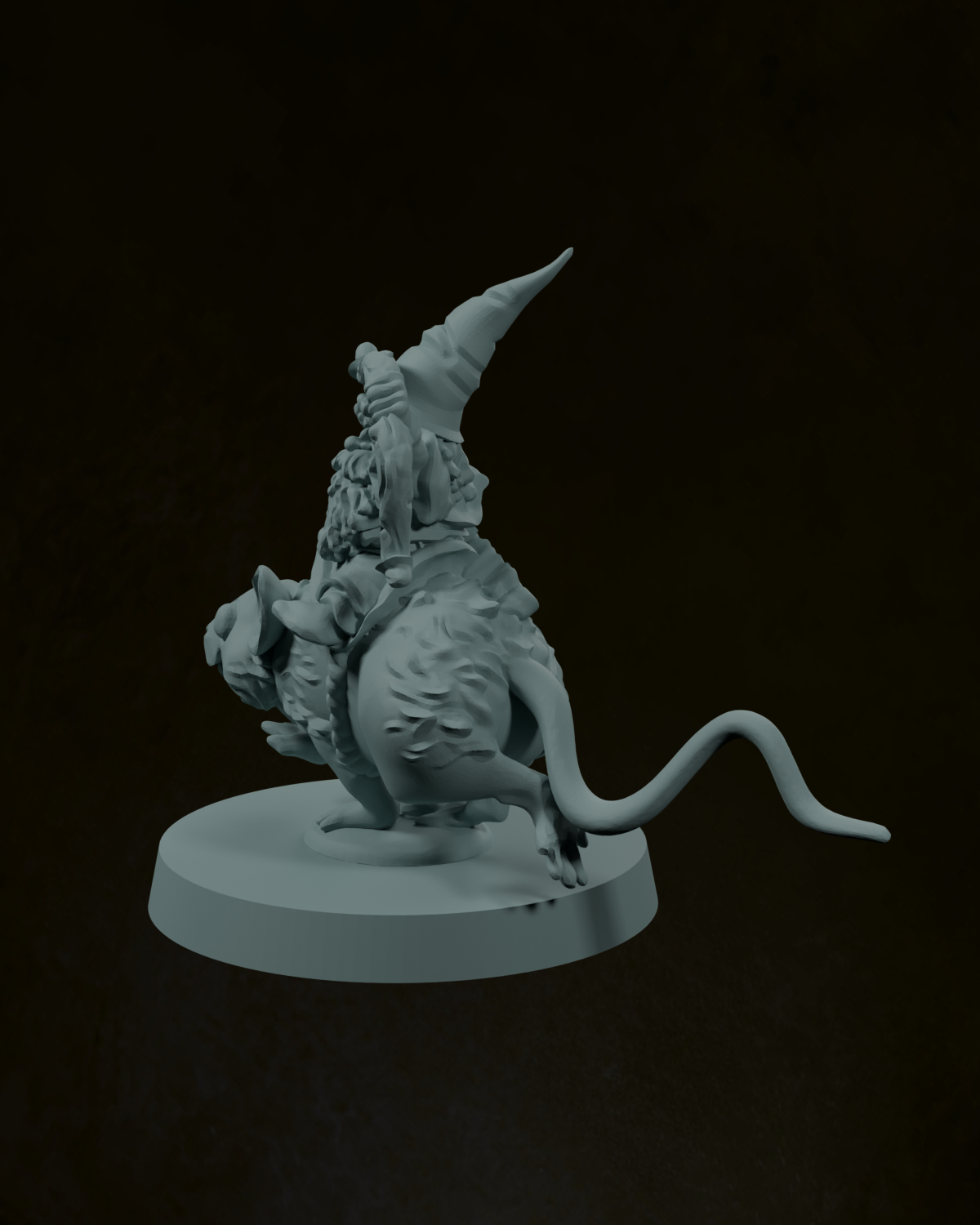 Gnome Mouse Rider Archer 1 - Image 4