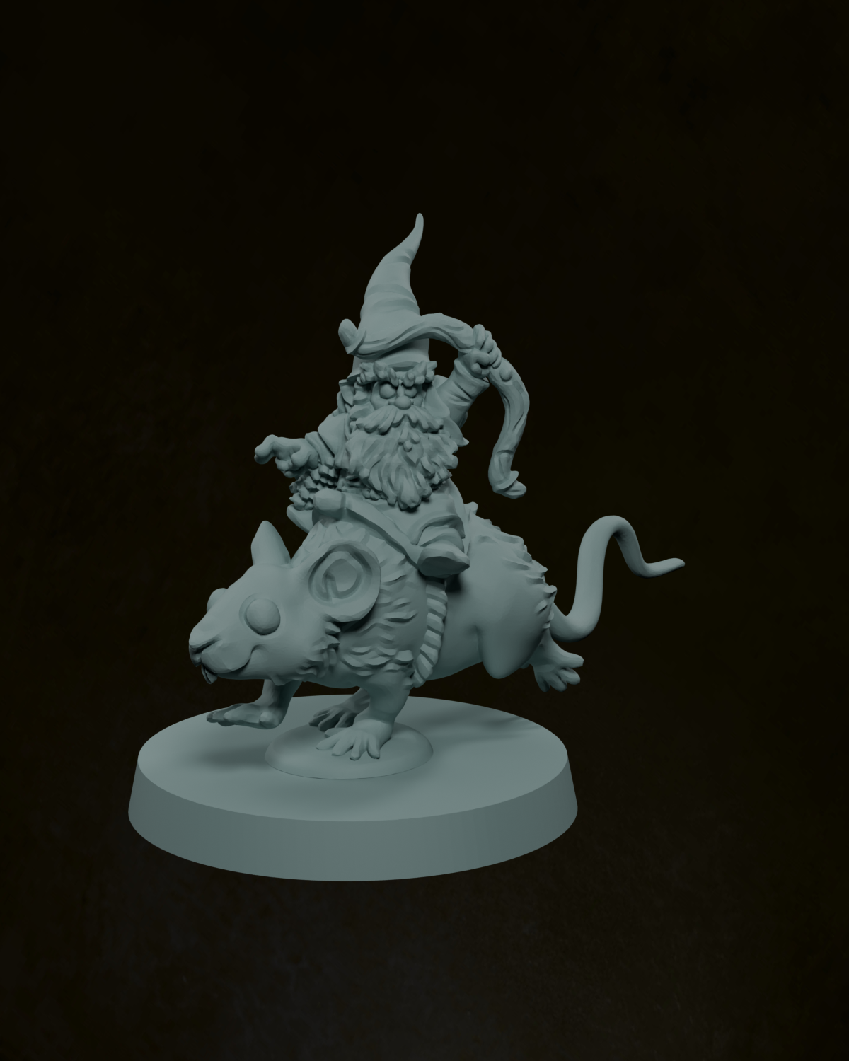 Gnome Mouse Rider Archer 1 - Image 5