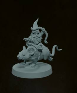 Gnome Mouse Rider Archer 1