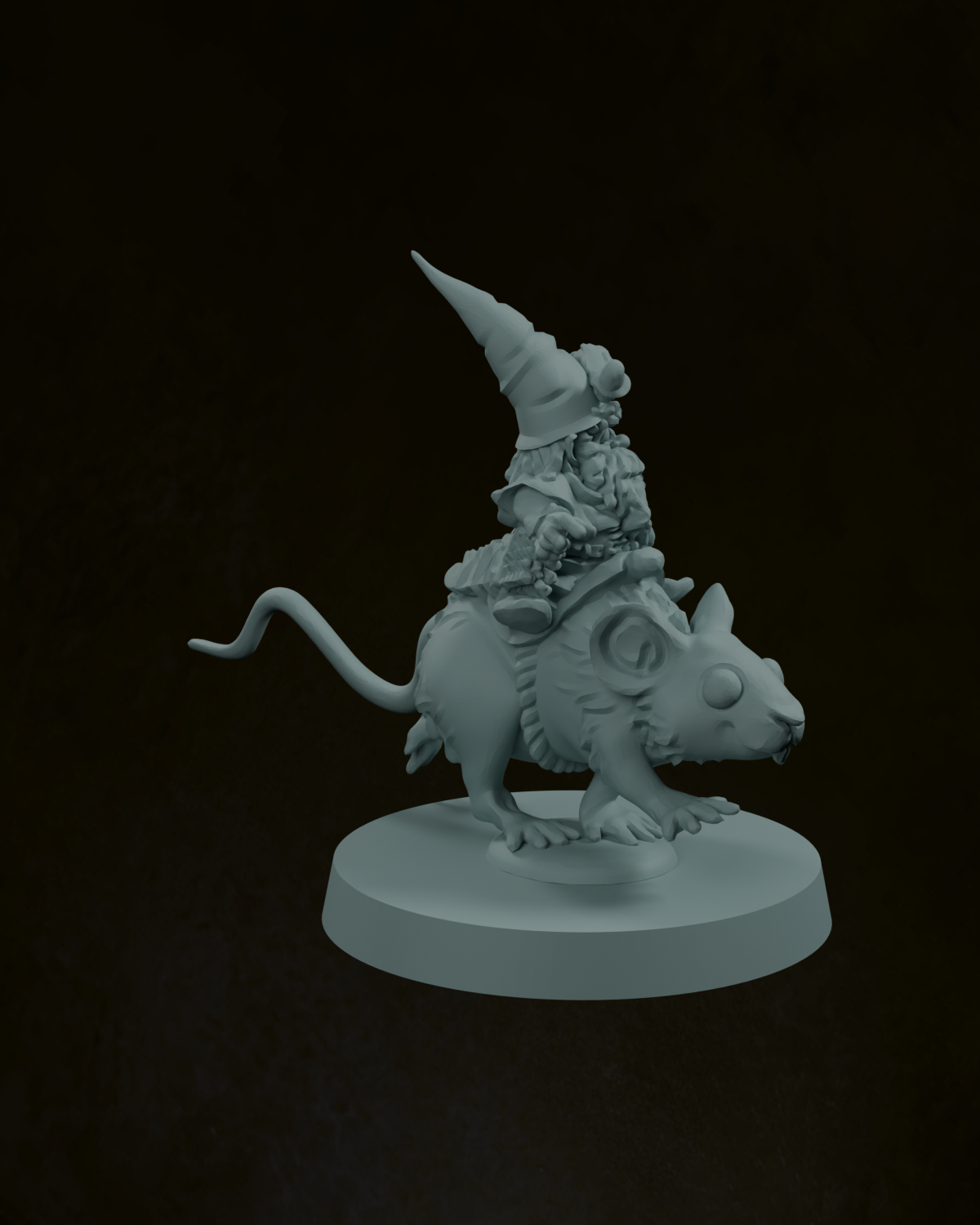 Gnome Mouse Rider Archer 1 - Image 2