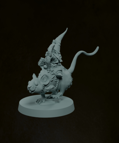 Gnome Mouse Rider Archer 2