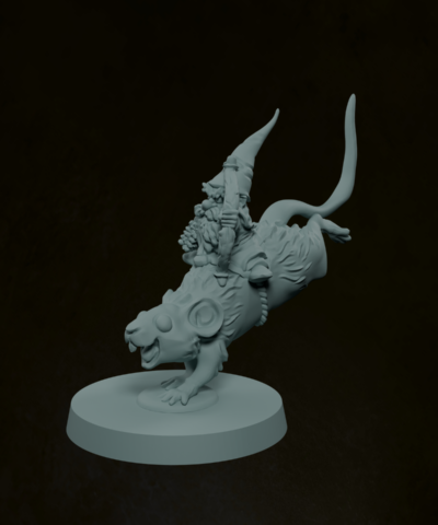 Gnome Mouse Rider Archer 3
