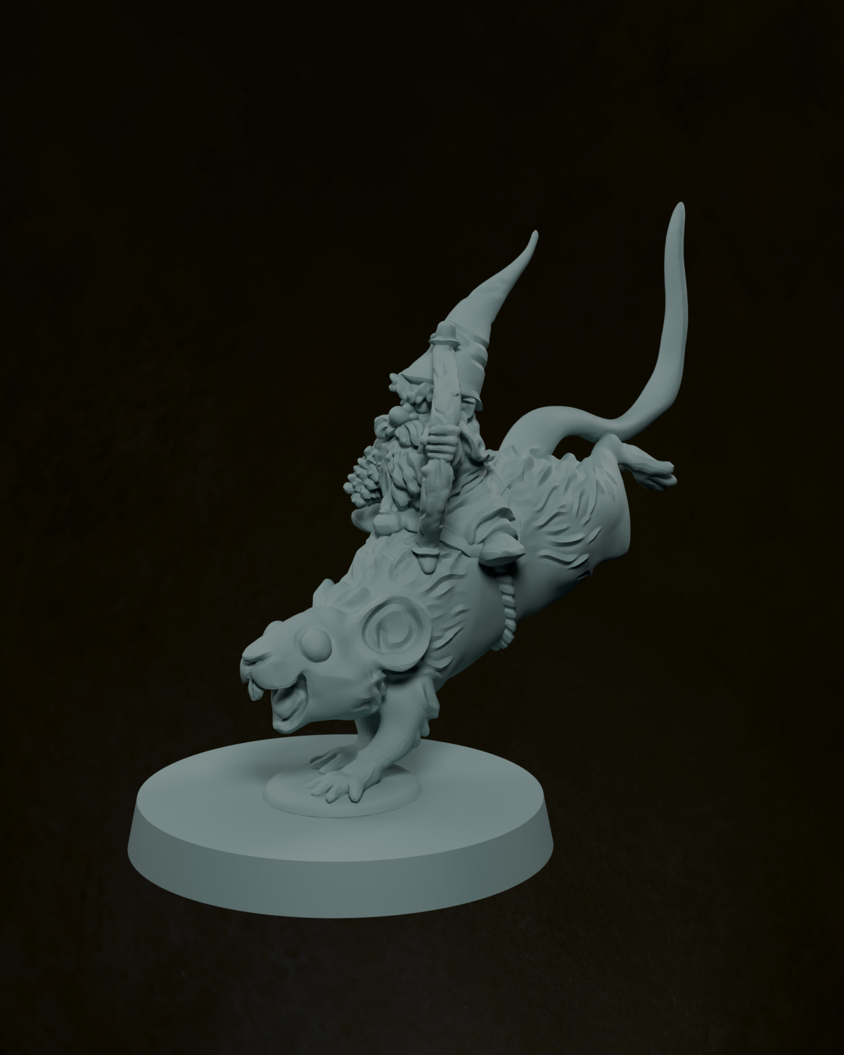 Gnome Mouse Rider Archer 3
