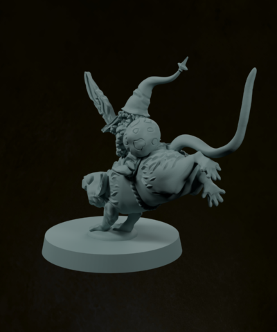 Alternative view of Gnome Mouse Rider Champion