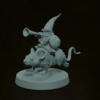 Gnome Mouse Rider Musician