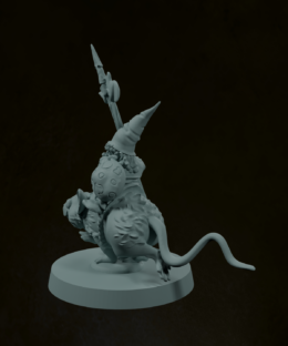 Alternative view of Gnome Mouse Rider Spearman 1