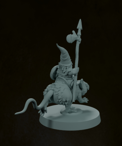 Gnome Mouse Rider Spearman 1 - Image 3