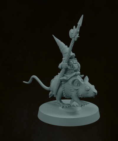 Gnome Mouse Rider Spearman 1 - Image 4