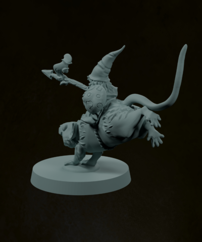 Alternative view of Gnome Mouse Rider Spearman 2